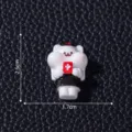 Mini figurine infirmière en résine accessoire déco DIY ornement miniature 2,5x1,7cm - Religieuse Mignonne
