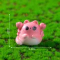 Miniatur süße Katze Krabbe Figur Harz Ornament für Mikro Landschaft DIY Garten 2.6x3.3cm - Krebs Katze Figur (2#)