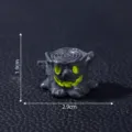 Halloween Geist Baumstumpf Miniatur Harz süß DIY Dekoration Mikro Landschaft Spielzeug Zubehör - Geistergesicht Baumstumpf