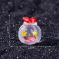 Mini Halloween Kürbis Harz Anhänger DIY Mikro Landschaft Miniatur Ornament süßes Dekor. - Clown Kürbis