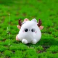 Miniatur Harz Katzen Figur mit Hörnern für Mikro Landschaft Garten DIY Deko und schöne Deko. - Stier Katze Figur (11#)