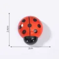 Mini leuchtender Marienkäfer Kunstharz Deko für Mikro Landschaft Garten DIY Zierde - Leuchtender Marienkäfer (9# Leuchtendes Rot Groß)