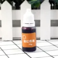 UV epoxy resin colorant liquid pigment orange red 10g for DIY crystal crafts crafting tool - 10g/Piece / Orange Red