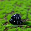 Miniatur leuchtende Insektenfigur Mikro Landschaft DIY Ornament schönes Deko-Accessoire. - Hirschkäfer Klein (8#)