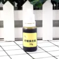 Lemon yellow epoxy resin pigment detail shot, 10g liquid dye bottle in dropper packaging. - 10g/Piece / Lemon Yellow