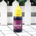 Purple color essence pigment for UV resin epoxy crystal glue DIY crafting 10g bottle - 10g/Piece / Purple