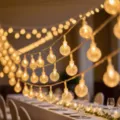 LED crystal ball string lights warm lighting festive party indoor decoration fairy string lights - Crystal Ball Warm Color String / 5M 50LEDs Battery Powered