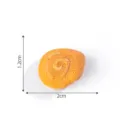 Miniature resine snack jouet orange floconneux DIY deco accessoire artisanat taille 2cm SKU art - 6# Biscuits oreilles de chat