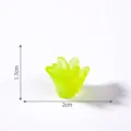 Mini resina suculenta planta DIY micro paisaje verde adorno miniatura decoración accesorio - 11# Verde amarillento pequeño