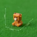 Miniatur Block Kuh Figur Mikro Landschaft Harz Ornament DIY Handwerk Miniatur Dekor Spielzeug - Kalb