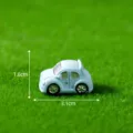 Μικρό αυτοκίνητο στολίδι μικρο τοπίο DIY διακόσμηση γραφείου παιχνίδι αξεσουάρ - Μπλε SUV
