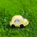 Mini Harz Cartoon Auto Ornament für DIY Mikro Landschaft Feengarten Dekoration und Handwerk. - Nr. 5 Kleines Auto