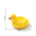 Mini anatra gialla in resina ornamento carino desktop fai da te micro paesaggio figura - Salvagente Estivo