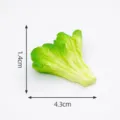 Miniatura resina col verdura estatuilla casa de muñecas mini comida juego decoración. - 1# Choy sum
