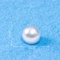 Mini Resin Pearl Ornament 0.6cm Fish Tank Micro Landscape DIY Craft Accessory - 1 Piece / Pearl Small #3