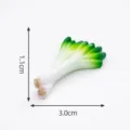 Miniatura simulación cebolla verde resina figura accesorio DIY adorno manualidades modelo - 5# Cebolleta