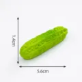 Miniatura de melón amargo verde figura dijes de resina micropaisaje manualidades decor - 8# Momórdica