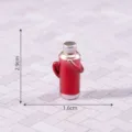 Miniatur roter Thermosflasche Puppenhaus Zubehör Mikro Landschaft 2.9cm Höhe süßes kleines Spielzeug - Thermoskanne (14#)