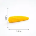 Miniatura figura de maíz amarillo juguete de resina bricolaje casa de muñecas decor 5.5cm - 24# Maíz