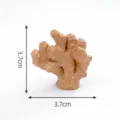 Miniatura simulacion jengibre resina adorno DIY micro paisaje juguete muneca 3.7cm - 35# Jengibre