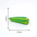 Mini simulación verdura figurita en miniatura accesorio decoración tamaño 5.0x1.4cm item - 38# Ocra
