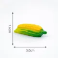 Miniatura de maíz de resina para decoración de microlaisaje, juguete de casa de muñecas DIY. - #39 Maíz medio pelado