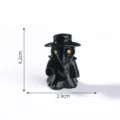 Mini figura de resina de médico de la peste negro para micropaisaje y decoración de Halloween. - 1# Figura de veterinario