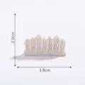 Miniature white wooden fence micro landscape garden DIY decoration accessory 2.0x3.9cm - #3 White Fence
