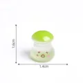Ornamento fungo luminoso in resina mini decorazione giardino, accessorio carino micro paesaggio. - Stile 2 Fungo