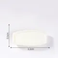Mini Modell weiße rechteckige Schale Mikro Landschaft Dekoration DIY Bastelzubehör - 1# Quadratischer Teller