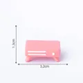 Rosa Mini TV Ständer Puppenhaus Möbel Mikro Landschaft DIY süße Mini Harz Dekoration Zubehör - 7#-TV-Schrank