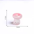 Figurine champignon rose miniature, jolie déco jardin micro-paysage en résine DIY. - 7# Champignon