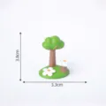 Miniatur Baum Blume Landschaft Kunstharz Ornament Mikro DIY Puppenhaus Deko Zubehör - Kratzbaum Nr. 9