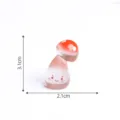 Figurine miniature de champignon inclinable lumineux, décor DIY de jardin micro-paysage. - 11# Amanite Champignon Rouge