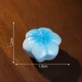 Blue flower miniature resin food toy DIY decorative accessory blue color variant 1.9cm size - Sky Blue