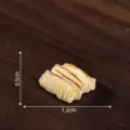 Miniatura resina comida encanto DIY crema pegamento cabujon micro paisaje decoracion - 27# Callos de ternera pequeños