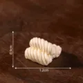 Miniatura resina espiral repostería comida juguete casa de muñecas manualidades decoración - 30# Rollitos de pescado pequeños