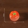 Mini figura de tomate en resina, linda decoración micropaisaje DIY o accesorio de casa de muñecas. - 40# Tomates luminosos