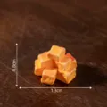 Miniatura cubo de comida de resina para manualidades decoracion de casa de munecas adorno - 35# Gluten de trigo pequeño