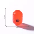 Mini red lantern resin ornament micro landscape DIY new year home desktop decoration 2.5cm - 3# Lantern