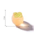 Miniature resin persimmon figurine, cute desktop ornament or DIY micro landscape accessory. - 5# Lantern