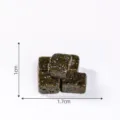 Miniatur Simulationslebensmittel Modell DIY Deko Zubehör 1,7cm brauner Block Dekoration - #14 Großer stinkender Tofu