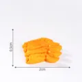 Miniatur Simulationsfutter Modell DIY Kühlschrankmagnet Harz Snack Dekor Zubehör - 15# Geschmorter Hähnchenflügel, Groß