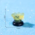 Mini figura de coral luminoso de resina para pecera y decoracion de micro paisajismo DIY. - 19# Tamaño pequeño