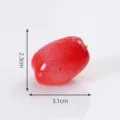 Miniatura fruta de resina abalorio DIY artesanía accesorio juguete simulación linda deco - 45# Dátil