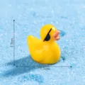 Miniature pirate yellow duck figurine, cute resin beach decor DIY desktop ornament SKU. - No. 2 Yellow Pirate Duckling