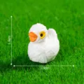 Mini Halloween Mumien Ente Figur für Mikro Landschaft und süße Schreibtisch Dekoration. - Nr. 4 Mumien-Ente
