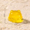 Mini figurine chat meduse en resine pour microlaysage DIY decoration d aquarium 2.7cm - 4# Jaune