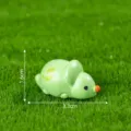 Mini groen figuur microlandschap schattig DIY ornament speelgoed miniatuur decoratie 3.3cm - Dinosaurusparadijs (10 modellen) / H 1.6cm x L 3.3cm / 1# Triceratops