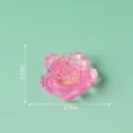 Pink resin flower cabochon 2.7cm DIY craft charm for phone case decoration and hair accessories - 8# Flowers